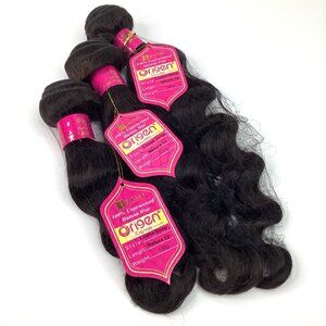 100% Unprocessed Human Hair Extensions Origin Remy 12" 14" 18" Natural Black